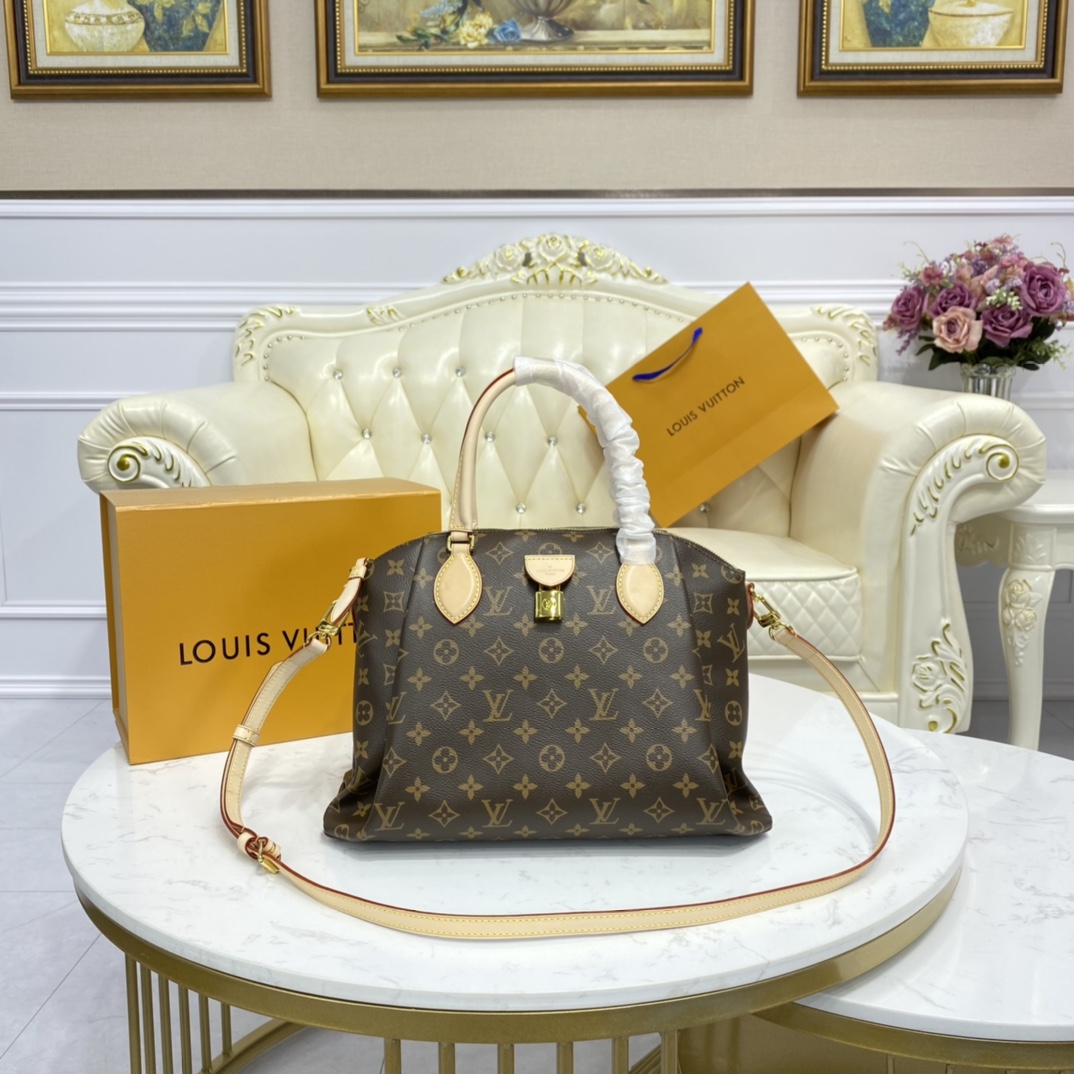 Louis Vuitton RIVOLI MM Handbag Monogram M44546